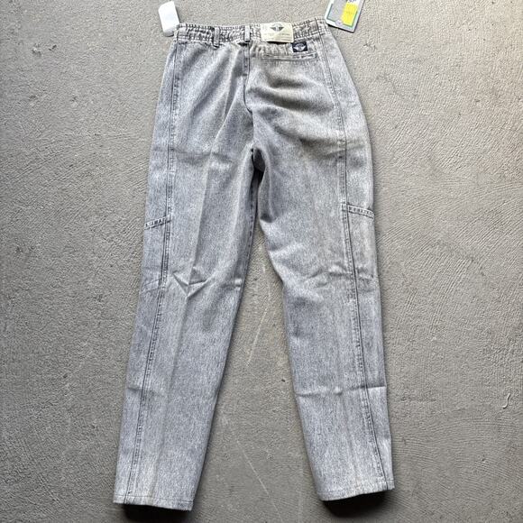 Deadstock 90s Dockers Jeans Black 29x32 Pleated Denim Levi’s Baggy Acid Vintage - Picture 13 of 16